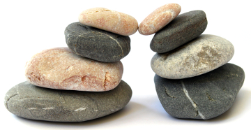 Billede af balancerende sten
